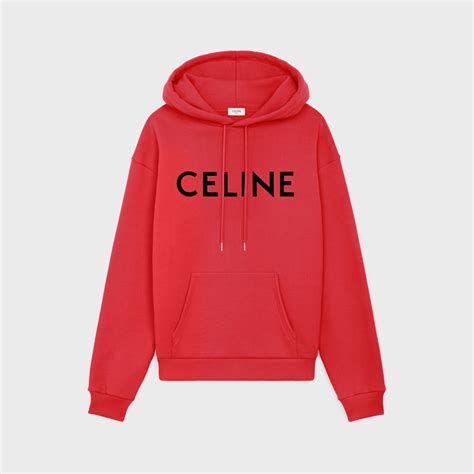 black and red celine hoodie|gradient celine hoodie.